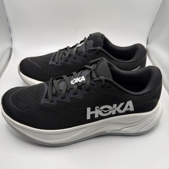 Hoka One One Shoes - Hoka One One Rincon 4 women’s Size 9B Black White Running Shoes 1155131/BWHT